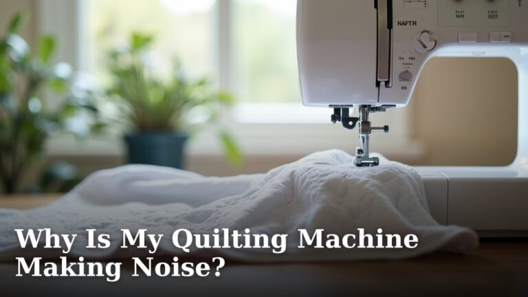 Why Is My Quilting Machine Making Noise?