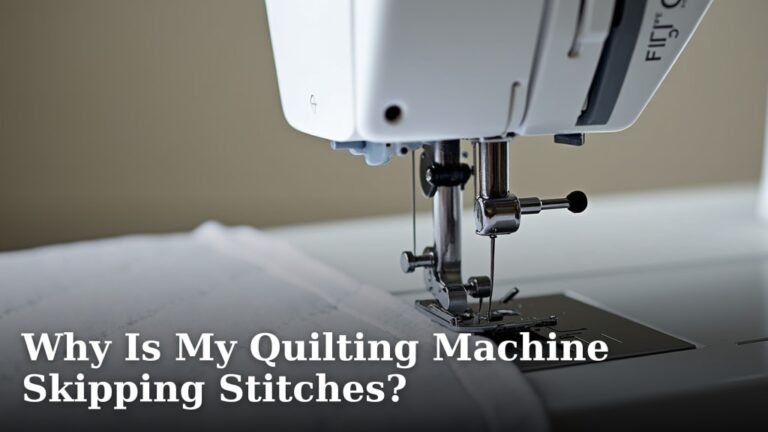 Why Is My Quilting Machine Skipping Stitches?