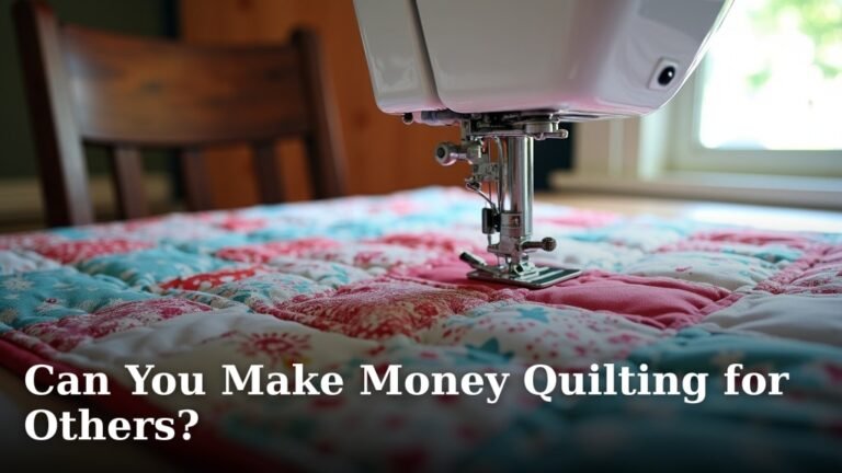 Can You Make Money Quilting for Others?