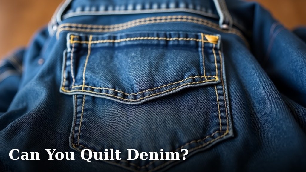 Can You Quilt Denim?