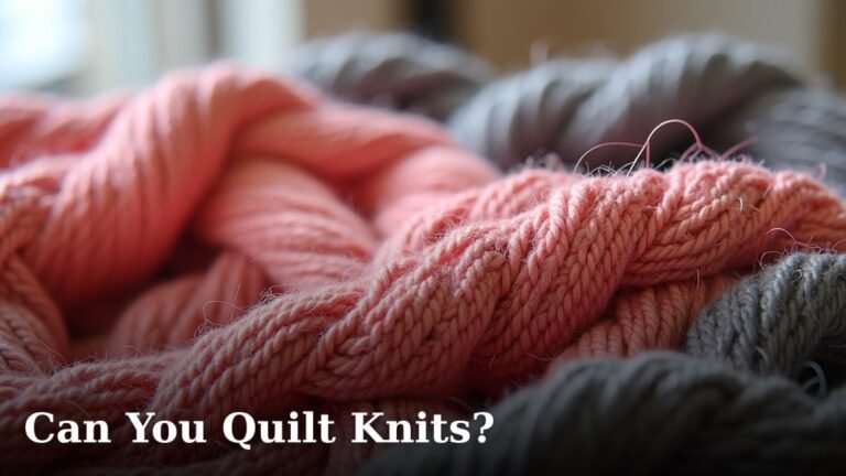 Can You Quilt Knits?