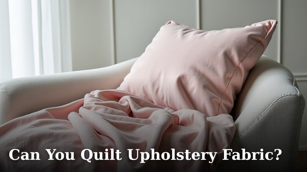Can You Quilt Upholstery Fabric?