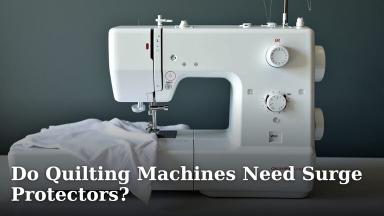 Do Quilting Machines Need Surge Protectors?