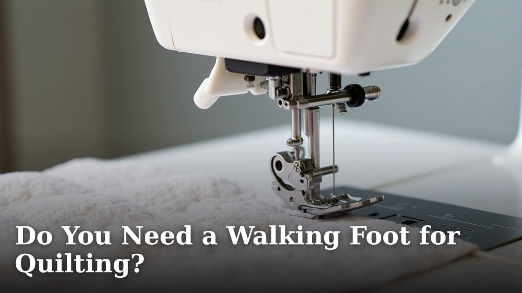 Do You Need a Walking Foot for Quilting?