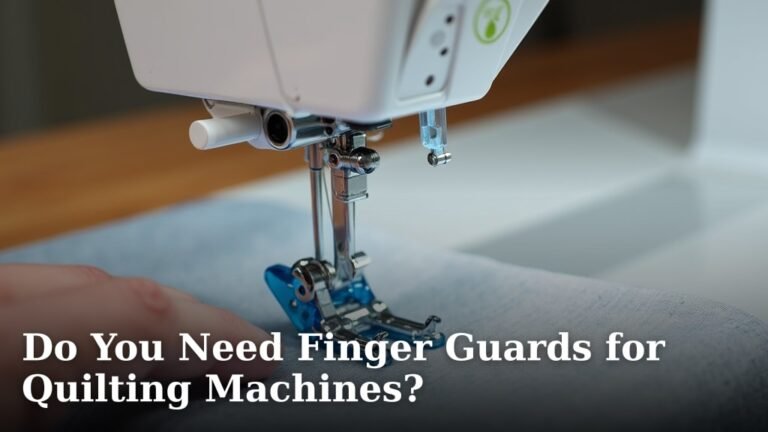 Do You Need Finger Guards for Quilting Machines?