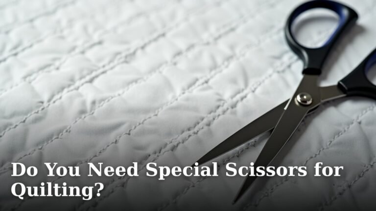 Do You Need Special Scissors for Quilting?
