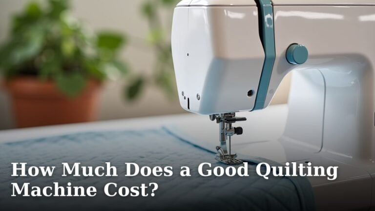 How Much Does a Good Quilting Machine Cost?