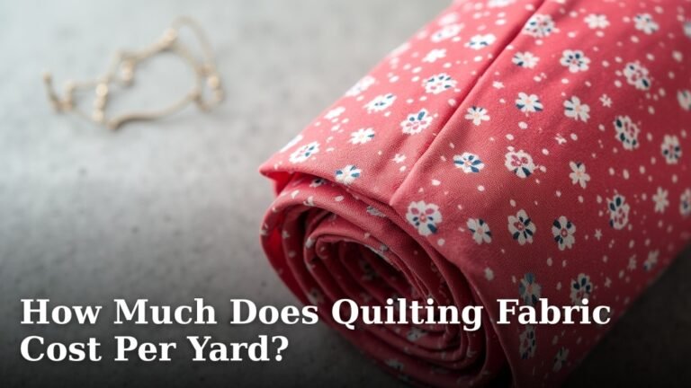 How Much Does Quilting Fabric Cost Per Yard?