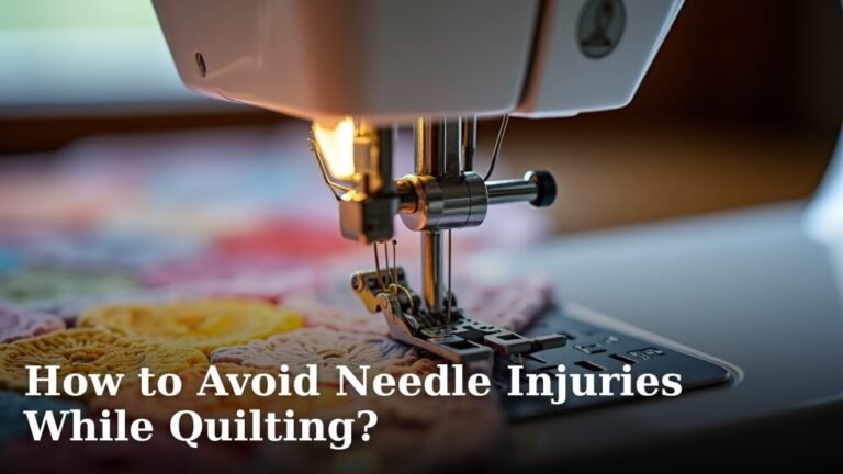 How to Avoid Needle Injuries While Quilting?