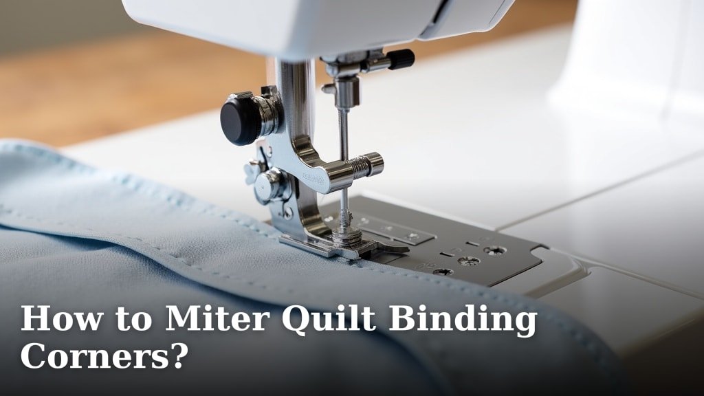 How to Miter Quilt Binding Corners?