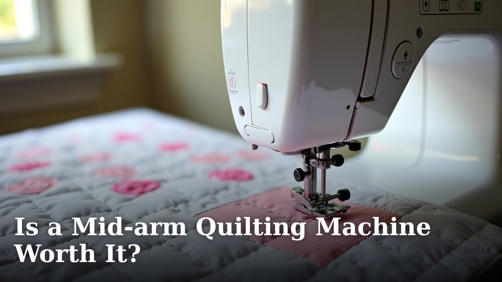 Is a Mid-arm Quilting Machine Worth It?