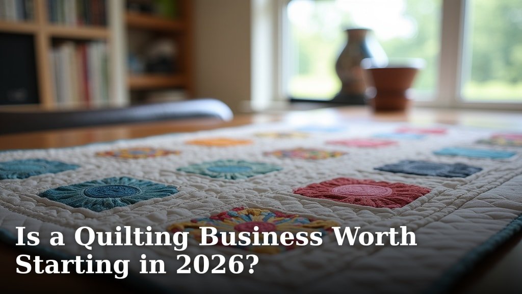 Is a Quilting Business Worth Starting in 2026?