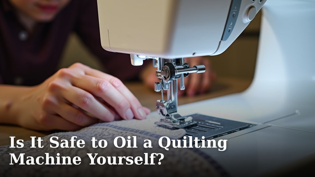 Is It Safe to Oil a Quilting Machine Yourself?