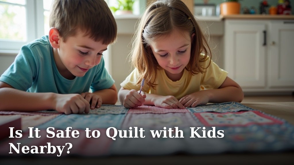 Is It Safe to Quilt with Kids Nearby?