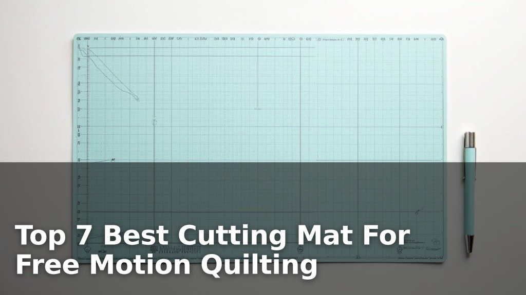 Top 7 Best Cutting Mat For Free Motion Quilting