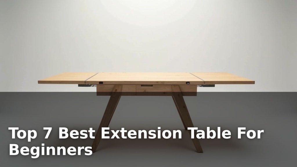 Top 7 Best Extension Table For Beginners