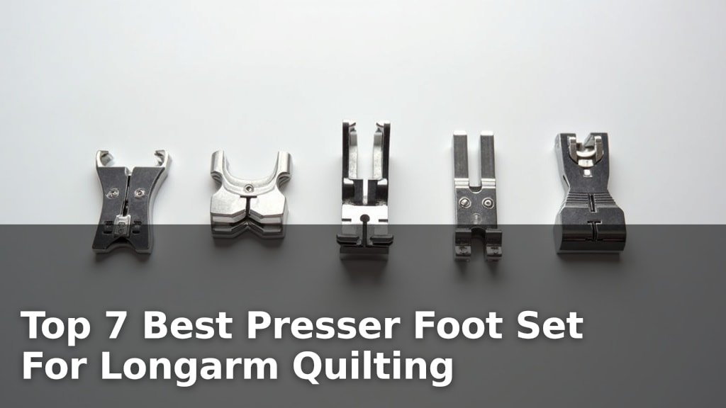Top 7 Best Presser Foot Set For Longarm Quilting