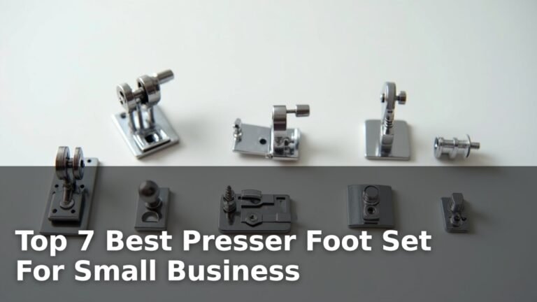 Top 7 Best Presser Foot Set For Small Business
