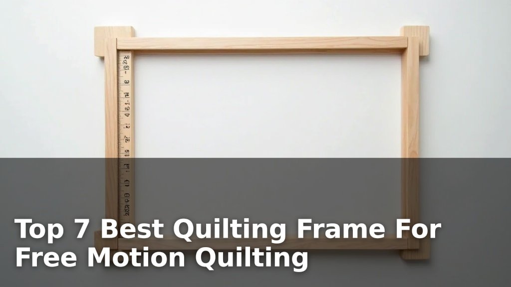 Top 7 Best Quilting Frame For Free Motion Quilting