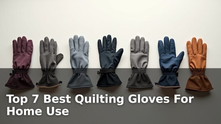 Top 7 Best Quilting Gloves For Home Use