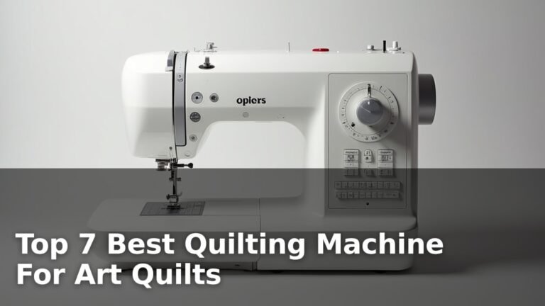 Top 7 Best Quilting Machine For Art Quilts