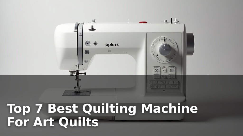 Top 7 Best Quilting Machine For Art Quilts