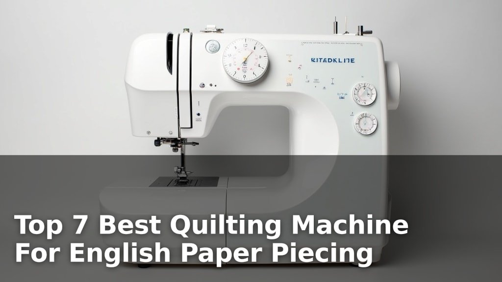 Top 7 Best Quilting Machine For English Paper Piecing