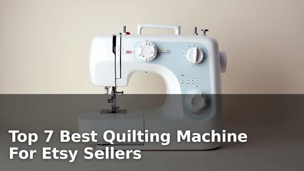Top 7 Best Quilting Machine For Etsy Sellers