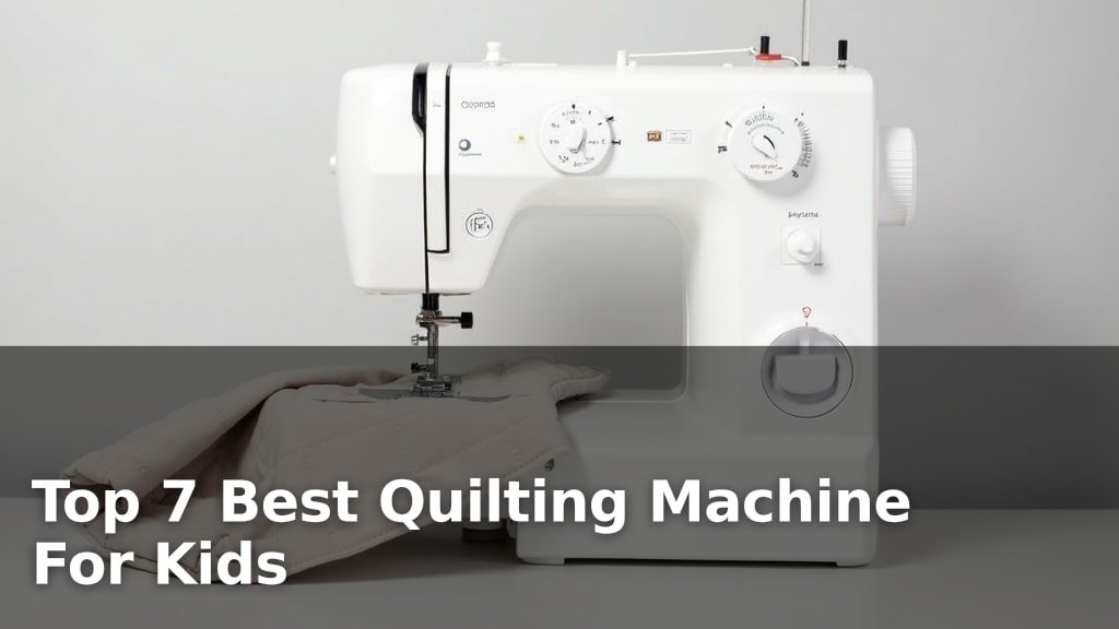 Top 7 Best Quilting Machine For Kids