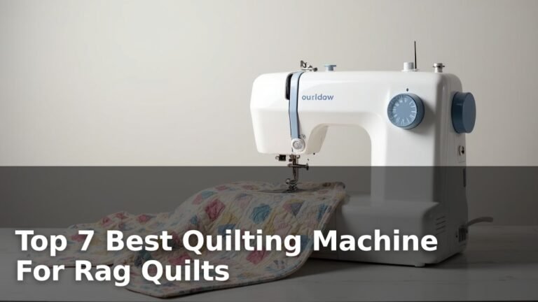 Top 7 Best Quilting Machine For Rag Quilts