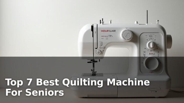 Top 7 Best Quilting Machine For Seniors