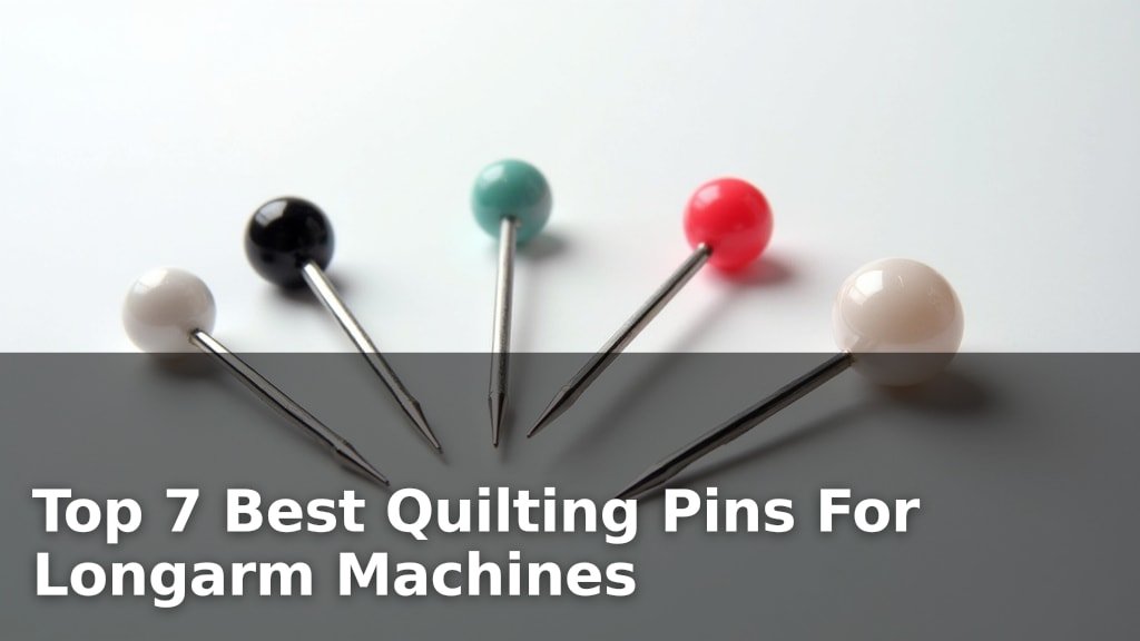 Top 7 Best Quilting Pins For Longarm Machines