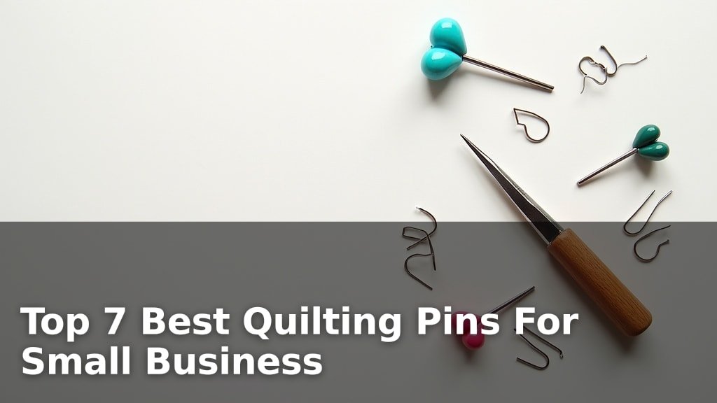 Top 7 Best Quilting Pins For Small Business