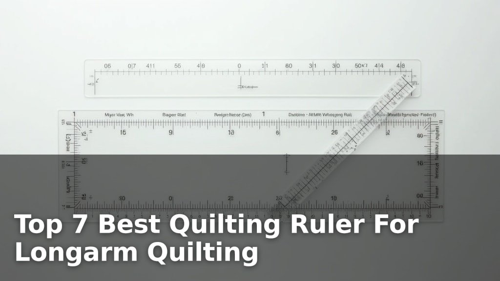 Top 7 Best Quilting Ruler For Longarm Quilting