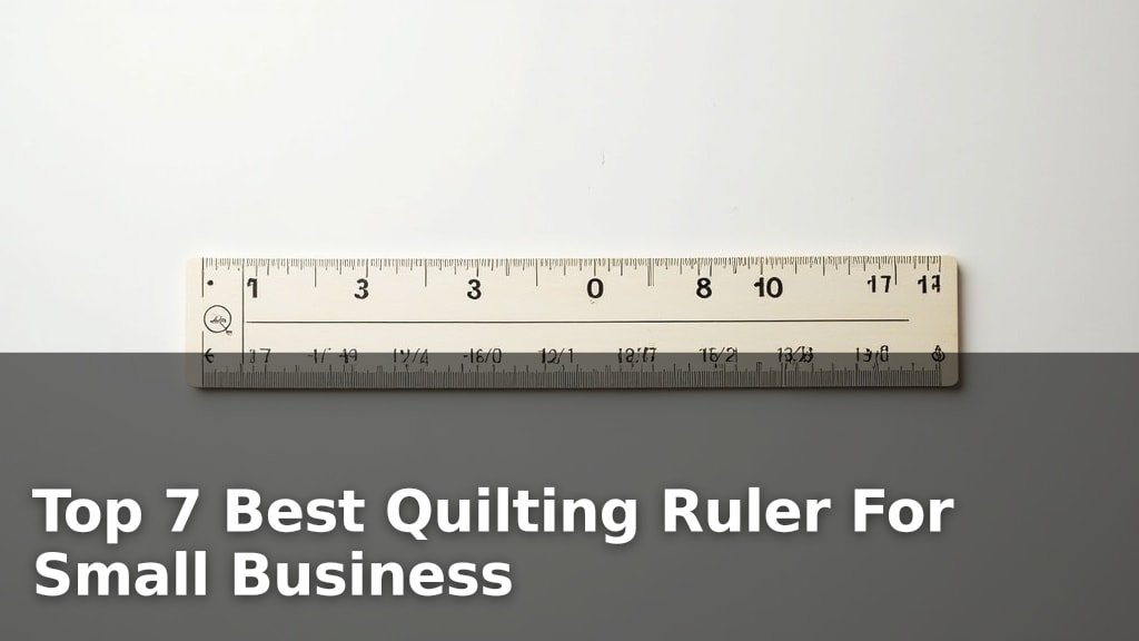 Top 7 Best Quilting Ruler For Small Business