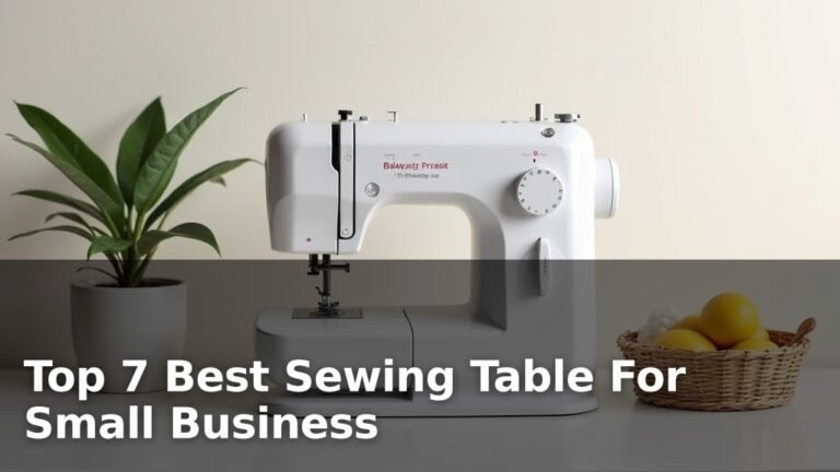 Top 7 Best Sewing Table For Small Business