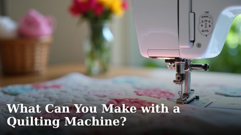 What Can You Make with a Quilting Machine?
