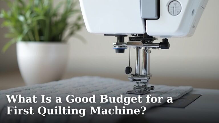 What Is a Good Budget for a First Quilting Machine?