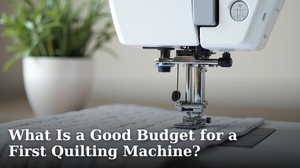 What Is a Good Budget for a First Quilting Machine?