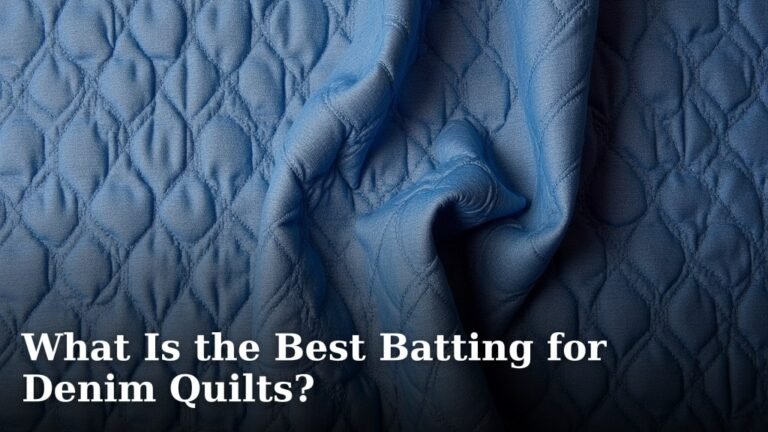 What Is the Best Batting for Denim Quilts?