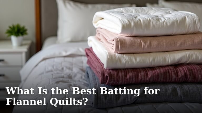 What Is the Best Batting for Flannel Quilts?