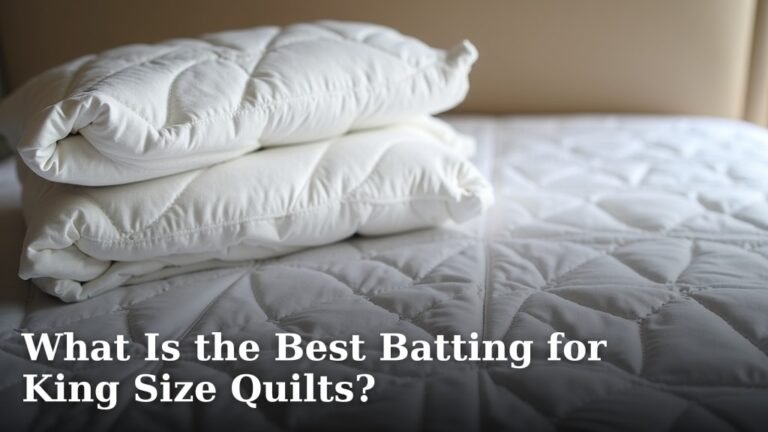 What Is the Best Batting for King Size Quilts?