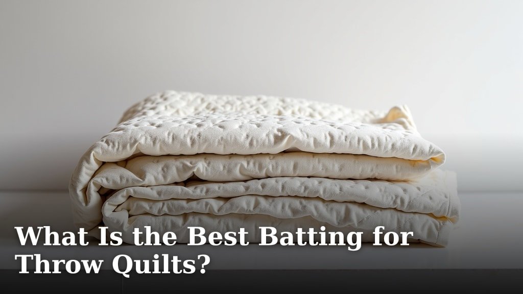 What Is the Best Batting for Throw Quilts?