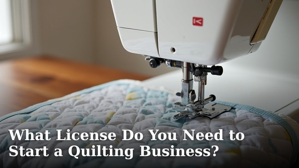 What License Do You Need to Start a Quilting Business?