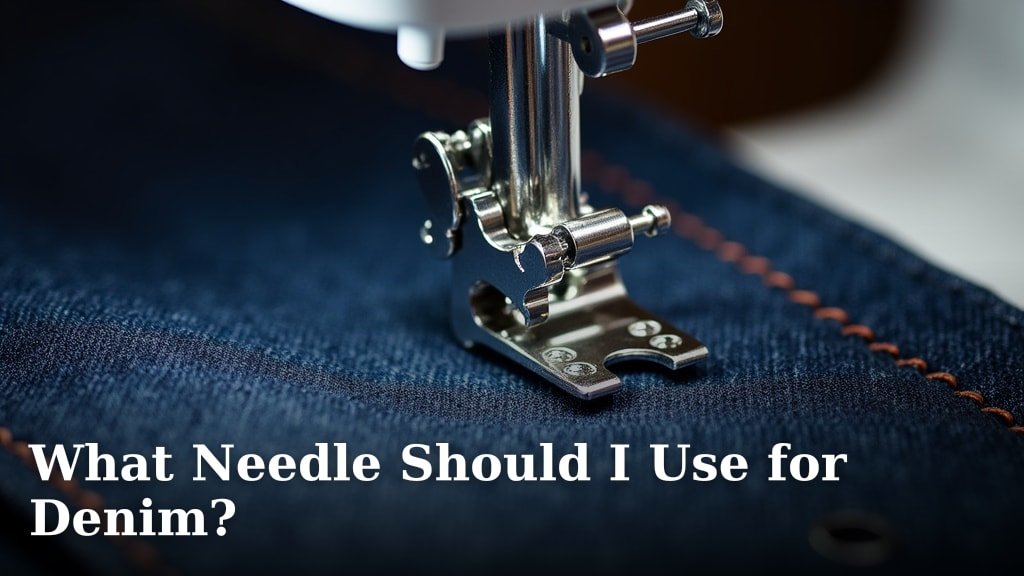 What Needle Should I Use for Denim?