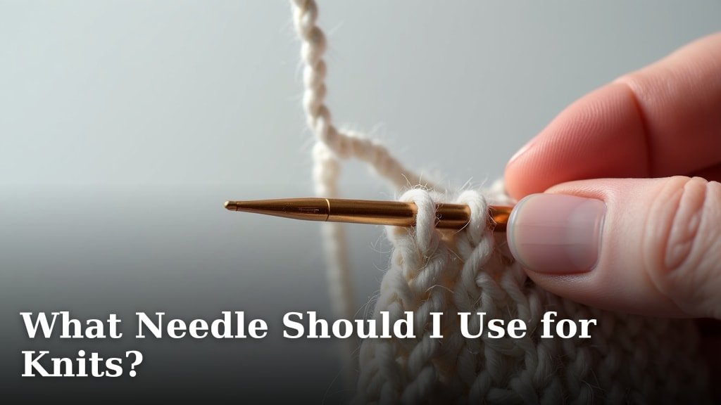 What Needle Should I Use for Knits?