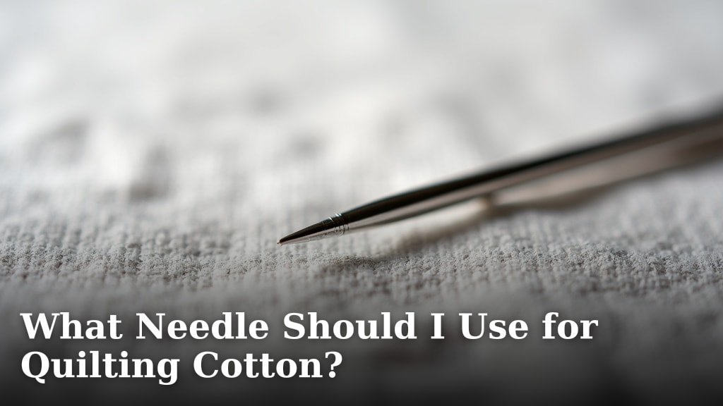 What Needle Should I Use for Quilting Cotton?
