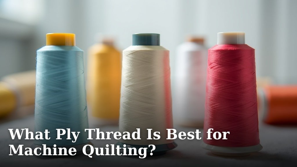 What Ply Thread Is Best for Machine Quilting?