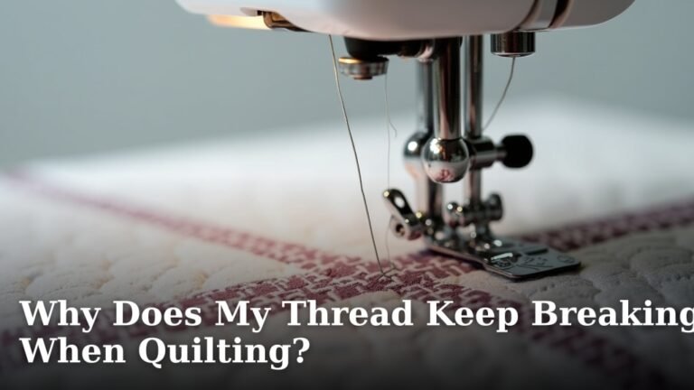 Why Does My Thread Keep Breaking When Quilting?