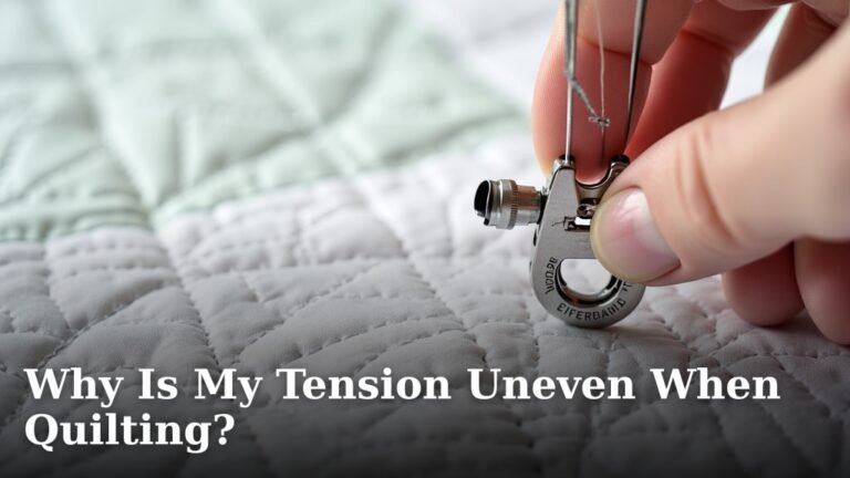 Why Is My Tension Uneven When Quilting?